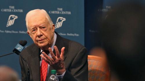 Jimmy Carter: Cancerul a dispărut!
