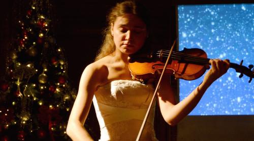 Fascinanta violonistă Ekaterina Valiulina la ultimul concert jmEvents din acest an