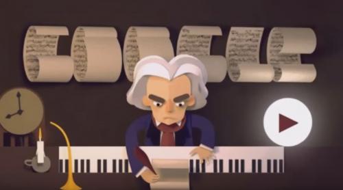 Ludwig van Beethoven. Google omagiază 245 de ani de la nașterea compozitorului (VIDEO)