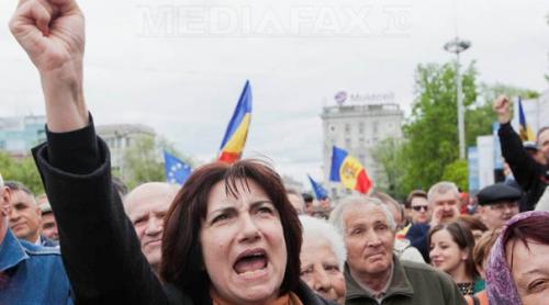 Chișinău. Protestatarii așteaptă un răspuns până mâine la 12