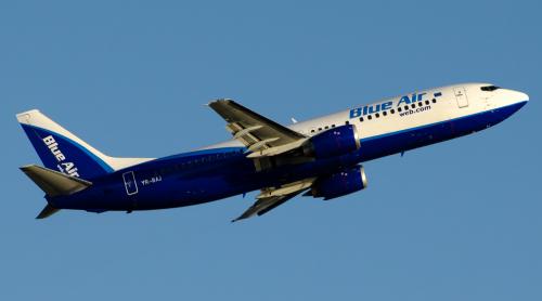 Blue Air, reducere cu 15% în acest week-end la toate destinațiile