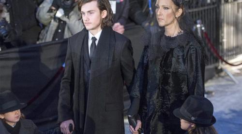 Prima declaraţie a lui Celine Dion după ce şi-a înmormântat soţul