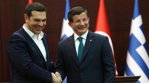 Tsipras și Davutoglu s-au înțeles fără medierea UE: Nu vom aplica vreun plan impus de partenerii noștri