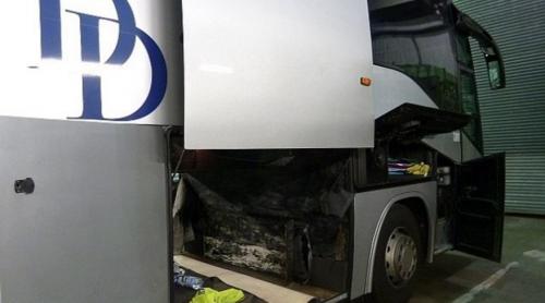 Cocaină de 23 de milioane de euro într-un autobuz plin cu copii