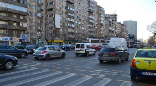 VIDEO.Bucureşti: Şicane în trafic, încheiate cu o bătaie zdravănă
