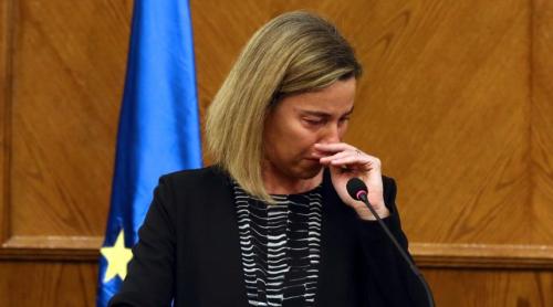 Federica Mogherini, în lacrimi, după atentatele de la Bruxelles