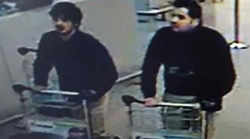 Doi dintre atacatorii de la Bruxelles, identificaţi. Fraţii el-Bakraoui s-au detonat pe aeroportul Zaventem