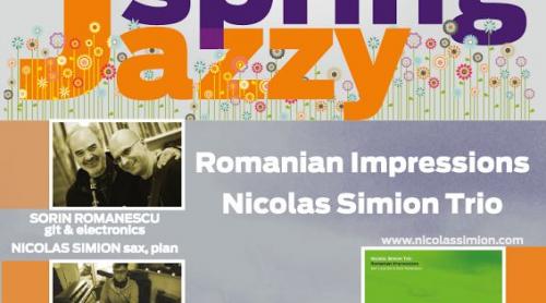 Nicolas Simion Trio lansează noul CD, „Romanian Impressions”