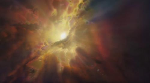 Surpriză de proporții pentru astronomi: O gaură neagră supermasivă devorând, ÎN PREMIERĂ, gaze reci (VIDEO)