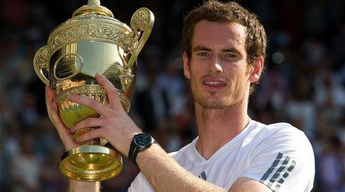 Scoțianul Andy Murray, câștigător la Wimbledon