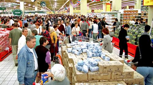 Legea supermarket-urilor, cu 51% produse româneşti la raft, a fost promulgată