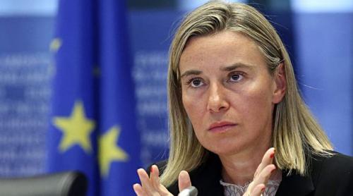 Federica Mogherini a lansat un apel la calm