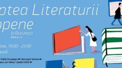 Noaptea Literaturii Europene, de la Bucureşti, a ajuns la a cincea ediţie