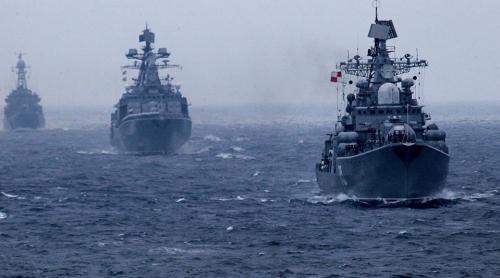 Manevre militare ruse în Marea Neagră. Baza din Osetia de Sud, în stare maximă de luptă!