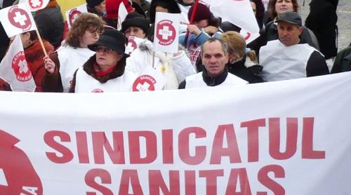 De azi, sindicaliștii SANITAS ies în stradă. Urmează GREVĂ GENERALĂ în toate spitalele