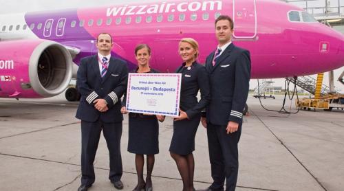 Wizz Air a început să opereze pe zborul București - Budapesta