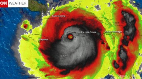 După ce a făcut prăpăd în Cuba și Haiti, uraganul Matthew se îndreaptă către Bahamas și Florida (VIDEO)