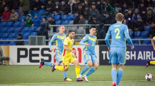 Kazahstan-România: O partidă de 0:0, pe un teren prost și cu  un arbitraj ciudat 