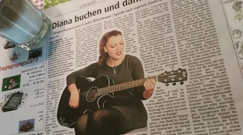O cântăreață germană oferă concerte în apartamente private pentru copiii nevoiași din România