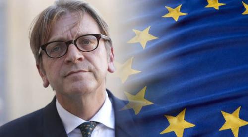 Liberalul Guy Verhofstadt s-a retras din cursa pentru președinția Parlamentului European! Ce se întâmplă cu alegerile de marţi