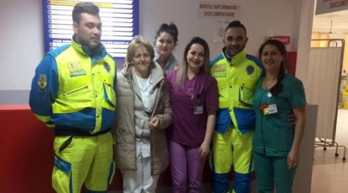 Visul unei paciente, de a muri în țară, înconjurată de cei dragi, împlinit de niște italieni cu suflet mare!