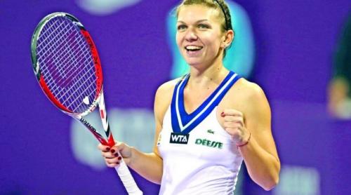 Prima victorie în Fed Cup: Simona Halep o învinge pe Heather Watson (6-4, 6-1) 