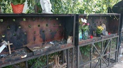 Altarul ce comemora victimele de la Colectiv a fost vandalizat
