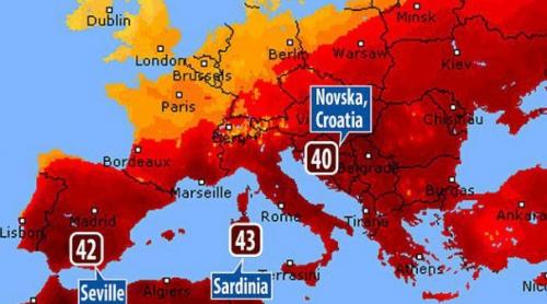 Europa: Explozie de decese din cauza valurilor de căldură! 
