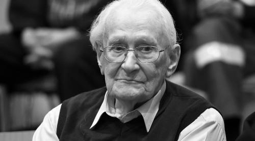 A murit nazistul Oskar Gröning. "Contabilul de la Auschwitz" n-a mai apucat să ajungă la închisoare