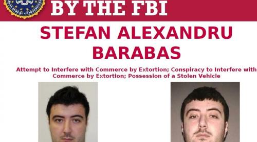 Un român, pe lista celor mai căutaţi infractori de către FBI