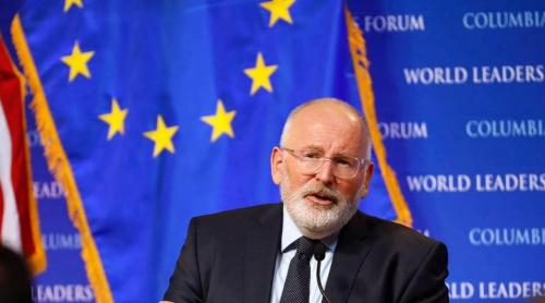 Frans Timmermans a rămas singurul candidat socialist la șefia Comisiei Europene