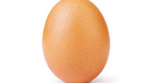 O luăm razna? Fotografia unui ou a doborât recordul de like-uri pe Instagram