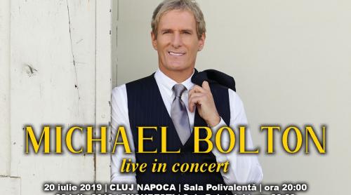Michael Bolton, două concerte în România!