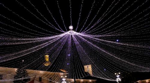 Sibiul este primul oraş din ţară care intră în atmosfera sărbătorilor de iarnă