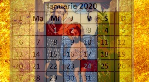 Calendar Ortodox 2020 - ianuarie