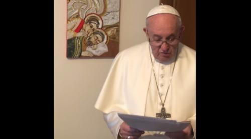 Catolicii din toată lumea s-au rugat alături de Papa Francisc pentru sfârşitul pandemiei (VIDEO)