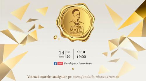 Gala Premiilor Matei Brâcoveanu 2020: un format inedit, 5 premii pentru tineri remarcabili 