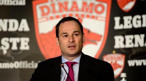 S-a vândut Dinamo. Ionuț Negoiță a cedat pachetul majoritar de 72,5 la sută acțiuni grupului spaniol reprezentat de Pablo Cortacero
