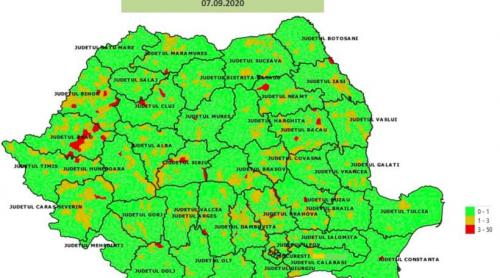 Ministerul Sănătății a publicat harta cu scenariile pentru reînceperea școlii. Trei sectoare din București - în scenariul galben