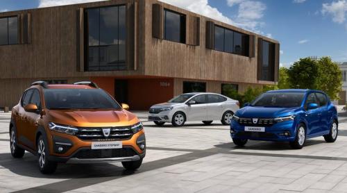 Dacia lansează a treia generație a modelelor Logan, Sandero și Sandero Stepway