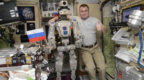Robotul spațial rusesc Fedor, retras de pe Twitter după ce i-a pârât pe cosmonauți că au băut alcool pe Stația Spațială