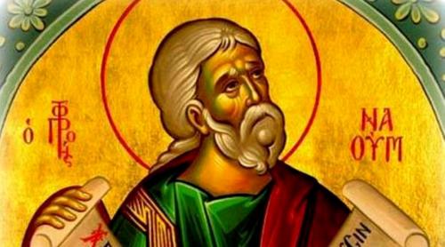 Calendar ortodox 1 Decembrie - Sfântul Proroc Naum