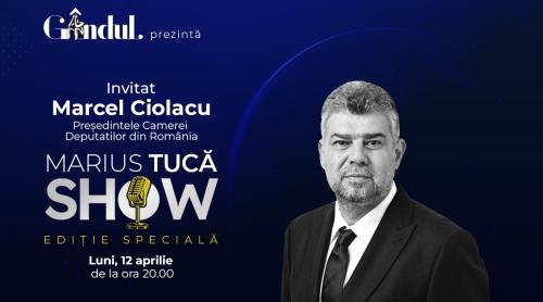 Marius Tucă Show – ediție specială. Invitat: Marcel Ciolacu - video