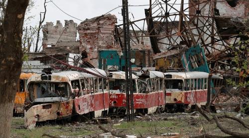 Zelensky: orașul Mariupol este „complet distrus”, „torturat până la moarte”