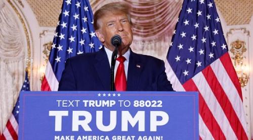 Donald Trump candidat la alegerile prezidențiale din SUA din 2024: „Mă voi asigura că Joe Biden nu are încă patru ani”