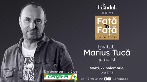 ‘’Față în față cu Ion Cristoiu’’, invitat: Marius Tucă