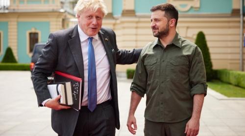 Boris Johnson:„Germania spera la o înfrângere rapidă a Ucrainei, Franța a fost „în negare iar Zelensky "absolut remarcabil”
