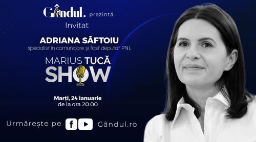 Marius Tucă Show – ediție specială. Invitată: Adriana Săftoiu - video