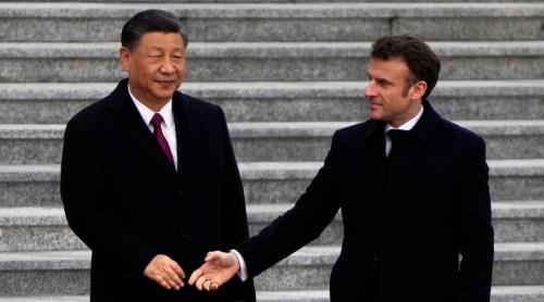 Macron nu reușește să-l convinga pe Xi Jinping să-și schimbe poziția în legătură cu războiul Rusiei împotriva Ucrainei