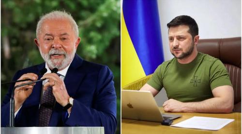 Președintele brazilian Lula spune că este „supărat” că nu l-a întâlnit pe Zelensky la G7 dar nu vede nici un rost  să se întâlnească imediat 